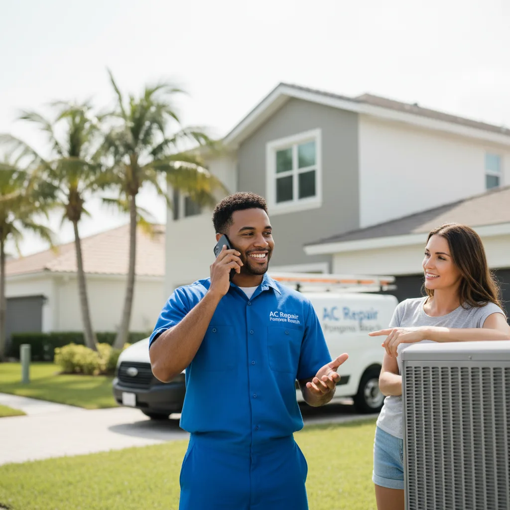 AC Repair Pompano Beach customer support in Broxton